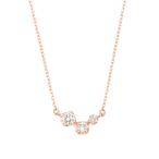 K18ピンクゴールドダイヤモンドネックレス