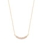 ショッピングダイヤモンド K18イエローゴールドダイヤモンドネックレス