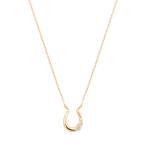 ショッピングクールネック K10イエローゴールドダイヤモンドネックレス