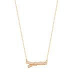 K18イエローゴールドダイヤモンドネックレス