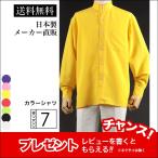 カラーシャツ イエロー 黄色 メンズ 男性 スタンドカラー ステージ衣装 カラオケ衣装 ダンス 舞台 マジシャン 司会 イベント 発表会 忘年会 新年会