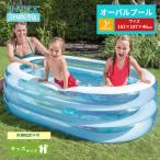 INTEX インテックス オーバルプール 163×107×46cm 57482
