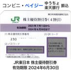 JR東日本 株主優待券 有効期限2024年6月30日