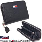トミージーンズ 財布 二つ折り財布 ラウンドZIP コンパクト スリム ユニセックス ブラック TOMMY JEANS AW0AW17584BDS AW0AW17584 BDS 通勤 通学 カジュアル