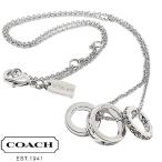 コーチ ネックレス アクセサリー レディース ペンダント 三連サークルトップ COACH CI902 SLV CI902-SLV アウトレットライン ギフト プレゼント