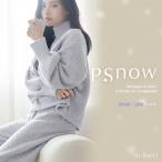 【特別企画】《P.snow》 もこもこトップス選べる3種類×ロングパンツセット ルームウェア あったか パジャマ 袖口リブ ルームウェア ツーハッチ