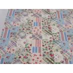 ショッピングローン １ｍ単位 アウトレット40% Rose fanfare ローズフラワー クリーム ７０ローン生地 YUWA有輪 マークダウン メーカー処分品 布地 布 コットン　