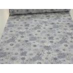 ひまわり向日葵＆フラワー グレー シーチング   ヒマワリ 安い おしゃれ 布地 かわいい 生地 手芸