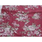 こうの早苗 シャーティング生地 スウィート・ジュリエット レッド 164 有輪 YUWA 花柄 108cm幅 日本製 綿100％ コットン 布 薄手 パッチワーク ハンドメイド