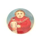  кукла . иметь ребенок Anne li*ruso- зеркало зеркало название . товары картина ART Henri Julien Flix Rousseau mirro