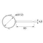 #nii дребезжание производства ... металлические принадлежности tentenSUS304 3S tenten55*60 двоякое применение цвет ткань ( нет покраска, серебряный ) * этот товар - наложенный платеж не возможно..