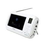 WINTECH AM/FM установка ( рука поворот зарядка соответствует ) портативный 1 SEG телевизор белый TVR-L38R