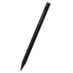 エレコム タッチペン 充電式 極細 ペン先 2mm マグネット付 ブラック P-TPACSTAP02BK P-TPACSTAP02BK