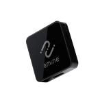 ショッピングロジテックダイレクト ロジテック amine 充電式 光る忘れ物防止タグ for iOS アプリで荷物のありかを探せる ブラック LGT-UCTG1BKA