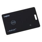 ショッピングロジテックダイレクト ロジテック ワイヤレス充電式カード型スマートトラッカー(Androidモデル) ブラック LGT-WCCD1BKG