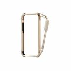 ロジテック エレコム iPhone5s/5用アルミカラビナバンパー ゴールド PS-A12ALBKGD