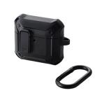 エレコム AirPods 第4世代用 ZEROSHOCK Lock ブラック AVA-AP06ZEROLBK