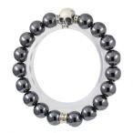 Yahoo! Yahoo!ショッピング(ヤフー ショッピング)RoenBLACK ロエン アクセサリー ヘマタイト スカル ブレスレット RO-202