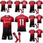 ショッピングユニフォーム リヴァプール ユニフォーム サッカーウェア 25-26 ホーム 大人用、子供用 上下着 ユニフォームソックス付き ノーブランド品のレプリカサッカーユニフォーム