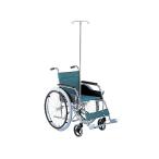 車椅子　（自走式／スチール製／ガードル棒付き） 松永製作所（車椅子・介護用品） aso 0-5953-02 医療・研究用機器