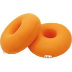 クッション　ビーズクッション 小さく便利な穴あきパッド　2個入 オレンジ MOGU 取寄品 JAN 4540323020355　介護福祉用具