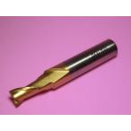 エンドミル 2枚刃 8mm HSSハイス TINコーティング  卓上フライス盤