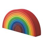  Гримм s арка Rainbow * крупный 35× глубина 6.5× высота 17 см в машине дерево радуга цвет 1 лет ~