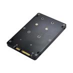 Cablecc mSATA SSD из 2.5 дюймовый SATA жесткий диск акустическая систем кейс к конвертер адаптор (MSATA