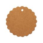LWR CRAFTS прикладное искусство jute ....30 метров .100 hang бирка ska LAP раунд (5cm, craft бумага. цвет )