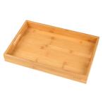 HTB бамбук производства tray прямоугольник ручка есть tray ... ланч tray модный японский стиль чай Cafe O-Bon натуральный для бизнеса 40 × 26 cm H