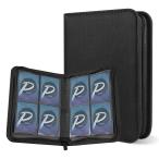 PAKESI Star Card карта файл 4 карман 160 шт. входит карта сиденье . другой карта . сборник .. Star Card коллекция файл ( черный )