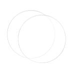 BENECREAT 2 листов диаметр 249mm толщина 3mm прозрачный акриловая пластина круг акрил сиденье защита бумага имеется табличка брелок для ключа украшение craft материалы ручная работа 