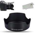 JJC EW-63C возможно обратный тип линзы капот Canon EOS R8 R50V + RF 24-50mm F4.5-6.3 IS STM &amp; Cano