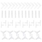 TAORAYO воздушный камера коннектор 48 шт. комплект Y type T type L type I type соединительная муфта ответвление . удлинение для подключение 4 вид камера коннектор аквариум камера вода 