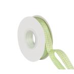 ITIsparkle tartan проверка лента ширина 16mm×22M шт рукоделие наряд упаковка ..... лента #550- зеленый 