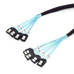 NFHK встроенный SAS 4Sata ho -тактный 4 SATA 7 булавка?? Target жесткий диск 6Gbps данные кабель 50cm