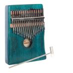 カリンバ 17キー 初心者セット Kalimba: 音階刻印 調律済み 楽器かりんば c調 親指ピアノ - 子供向け大人向けギフト 日本語楽譜付き入門