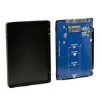 NFHK B + M ключ гнездо 2 M.2 NGFF(SATA)SSD из 2.5 SATA адаптер black metallic ru с футляром 