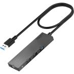 TSUPY USB ступица 4 порт 65CM удлинение кабель супер тонкий легкий compact Macbook/Windows/PS4 и т.п. Note PC др. соответствует terewa-