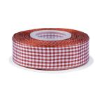 [Ribbonitlux] ширина 25mm проверка лента длина 22m рукоделие наряд упаковка ..... лента #780 ржавчина 