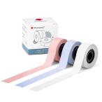 Phomemo D30 специальный продолжение этикетка лента 15mm×6m белый / фиолетовый / розовый 3 шт комплект именная бирка /DIY/ цена ./ регулировка место хранения / классификация оптимальный 