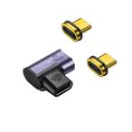 USB-C Type C магнит конверсионный адаптор L type терминал 2 шт имеется Thunderbolt 3. электро- 40Gbps высокая скорость данные пересылка 1 штук входит 8K анимация пересылка 24