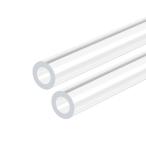 DMiotech 2 шт. входит .6mm x 10mm 300mm прозрачный акрил труба жесткость пластик камера вода труба водяное охлаждение система трубы для 