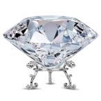 MerryNine 100mm K9 crystal бриллиант произведение искусства пресс-папье [ свет. искусство товар ] треугольник форма металл основа White Day / День матери / день рождения 