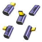 WYMECT l знак usb c usb изменение адаптер USB C изменение адаптер 40Gbps высокая скорость пересылка адаптер USB4.0 максимальный зарядка скорость 100W ( самый -