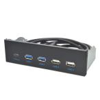 Dovhmoh 5.25 -дюймовые Usb3.1 Gen2 передняя панель Usb ступица 2 порт Usb3.0 + 2 порт Usb2.0 + 1 порт Type