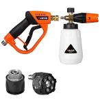 [ пена мойка машин . вода мойка машин комплект * Karcher соответствует ]Kebtek высокого давления мойка Short gun 6in1 мойка машин .... c функцией блокировки пена gun пена мойка машин пена .. регулировка возможно 