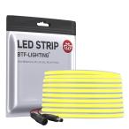 BTF-LIGHTING FCOB COB LED лента свет высокая плотность гибкий 5M 480LEDs/m 2400LEDs/5m лампа цвет 300