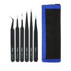  пинцет точный первоклассный высокая точность маленький . пластиковая модель пинцет модель сборный рукоделие tsui- The -... коррозия антикоррозийный выдерживающий кислота из нержавеющей стали толщина мясо высокая прочность 6 шт. комплект 