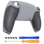 eXtremeRate ps5 контроллер для la роза izdo рукоятка custom задний housing низ ракушка,ps5 контроллер соответствует для замены задний ракушка бегемот 